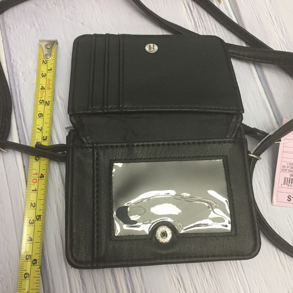 NWT Wild Fable Black Mini Crossbody Bag Wallet - Picture 8 of 9